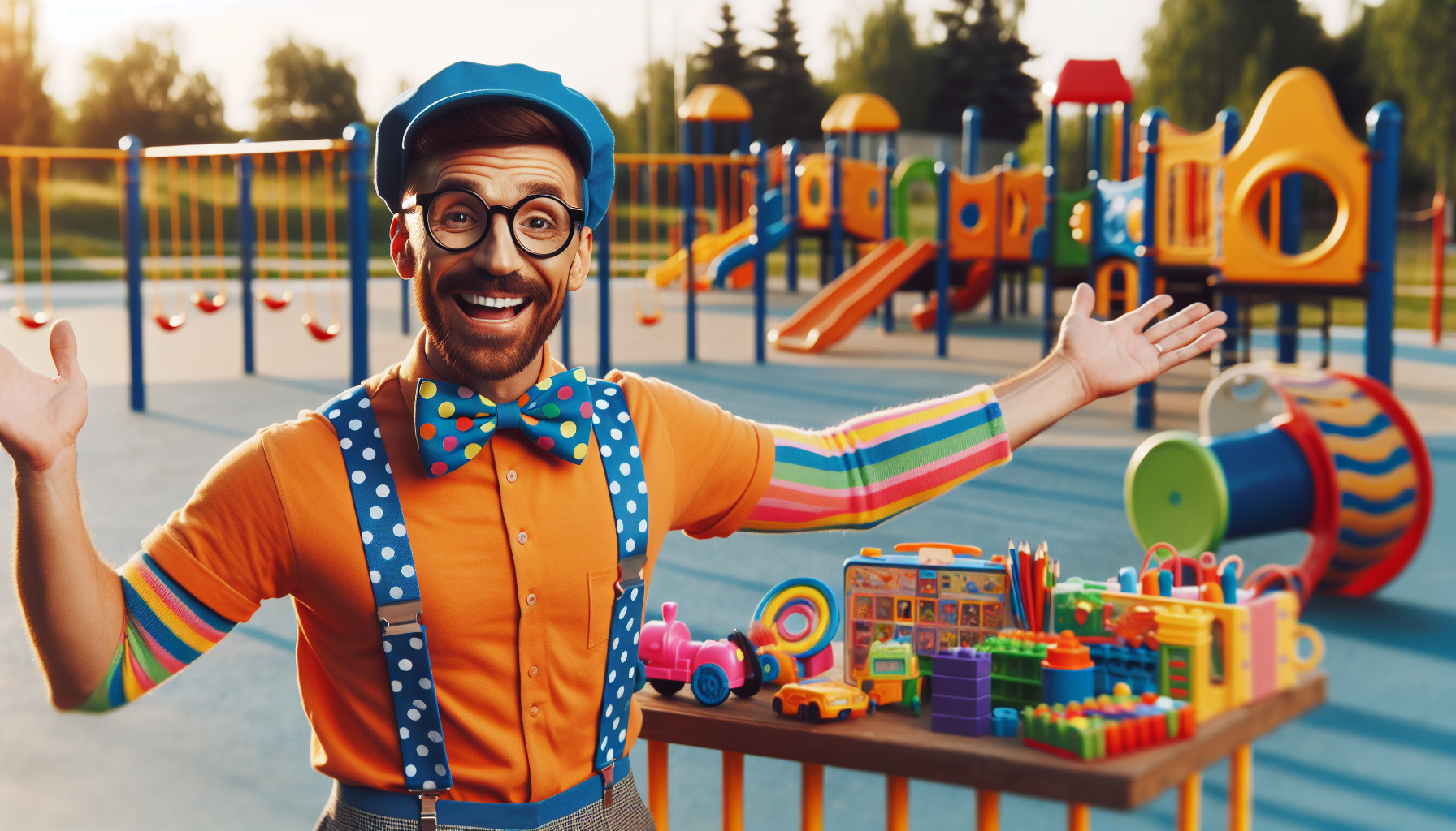 Blippi Visits an Outdoor Playground! | 1 HOUR OF BLIPPI TOYS! | Educational Videos for Kids