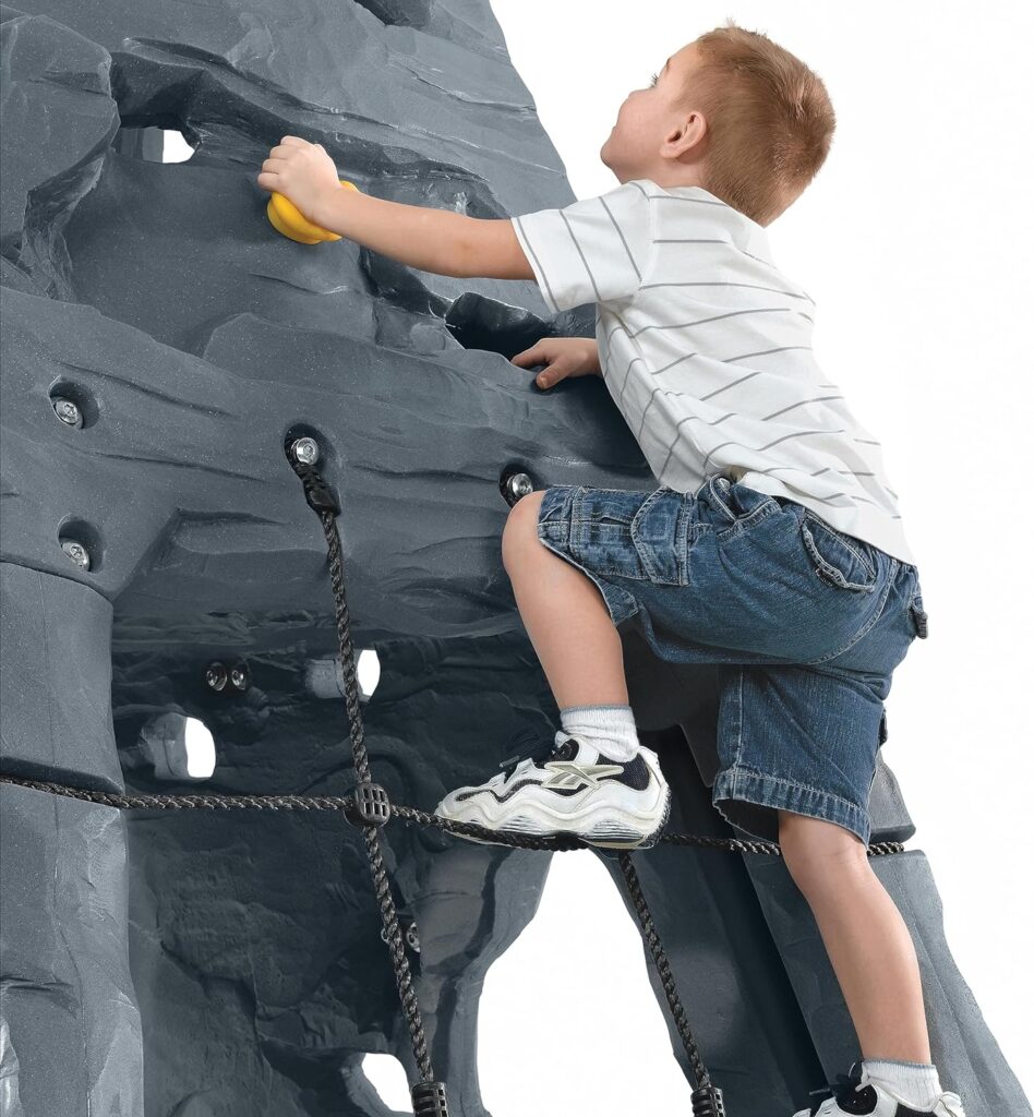 Step2 Skyward Summit for Kids, Climbing Wall Playset for Toddlers, Ages 4 –8 Years Old, Easy to Assemble Kids Outdoor Playground for Backyard