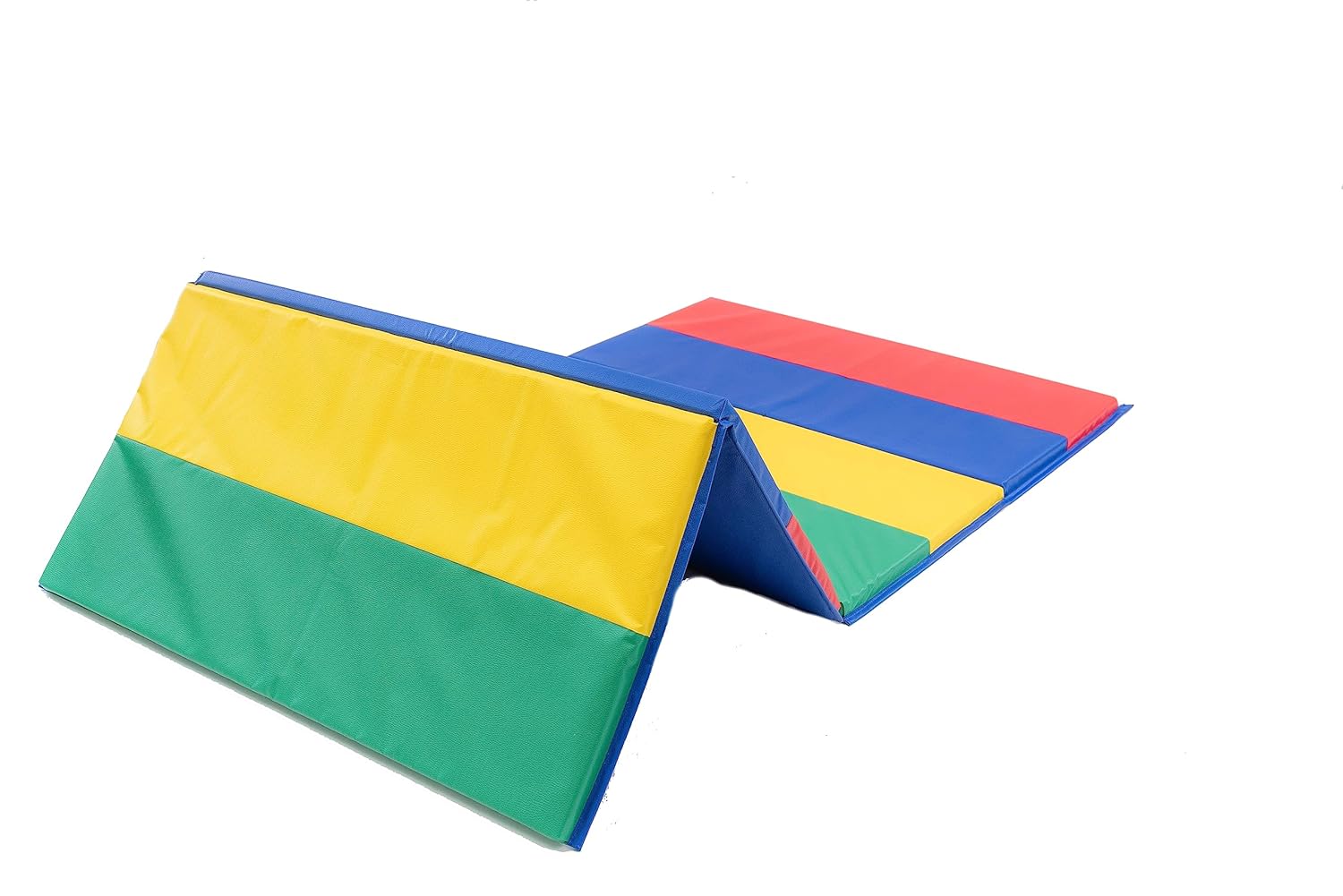 Childrens Factory, CF321-144, Rainbow Folding Gym Mat, 4’x4’, Toddler Indoor Playground, Baby Foam Floor Play Mat, Kids Preschool Learning Activity