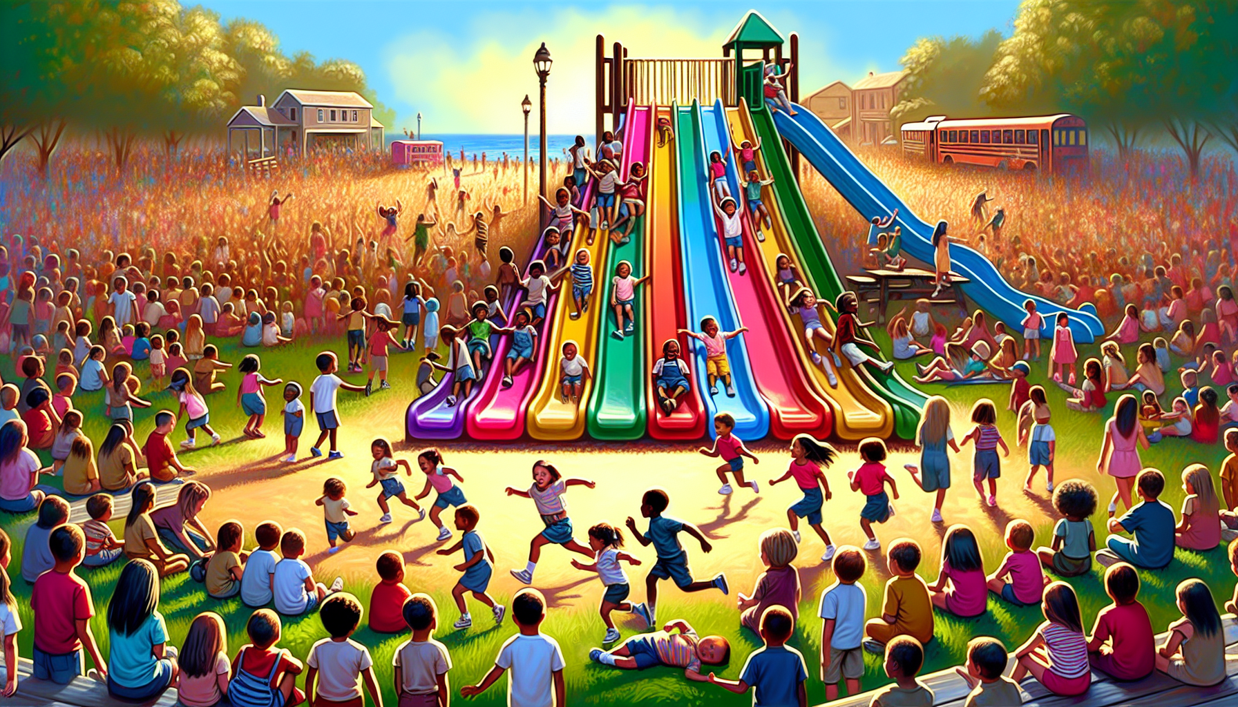 Do Playgrounds Usually Have A Sliding Board?