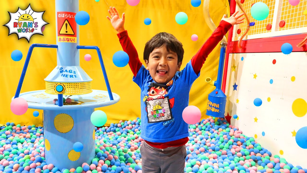 Fun Indoor Playground for kids with Ryans World!