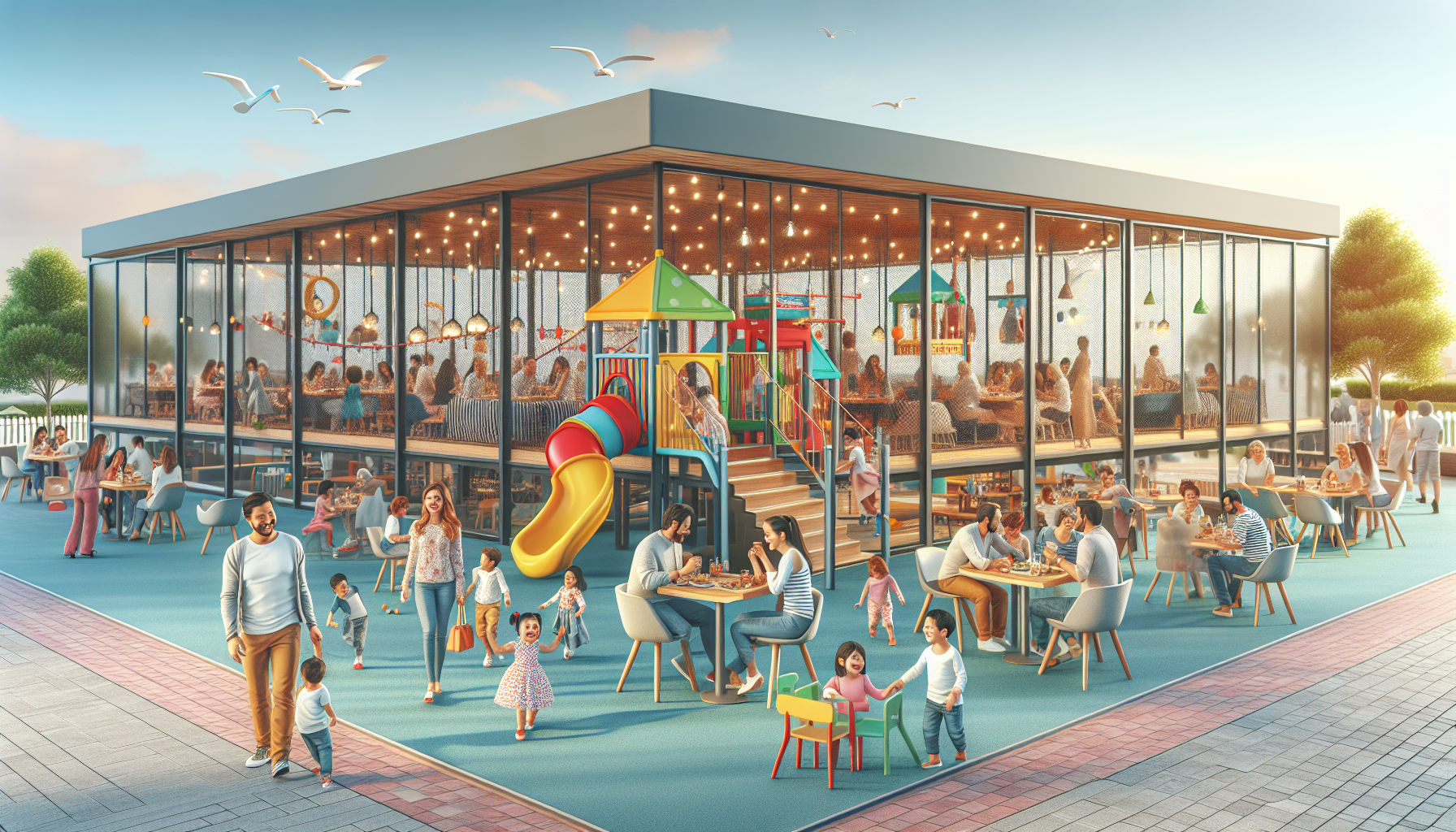 Where Can I Find A Restaurant With A Playground?
