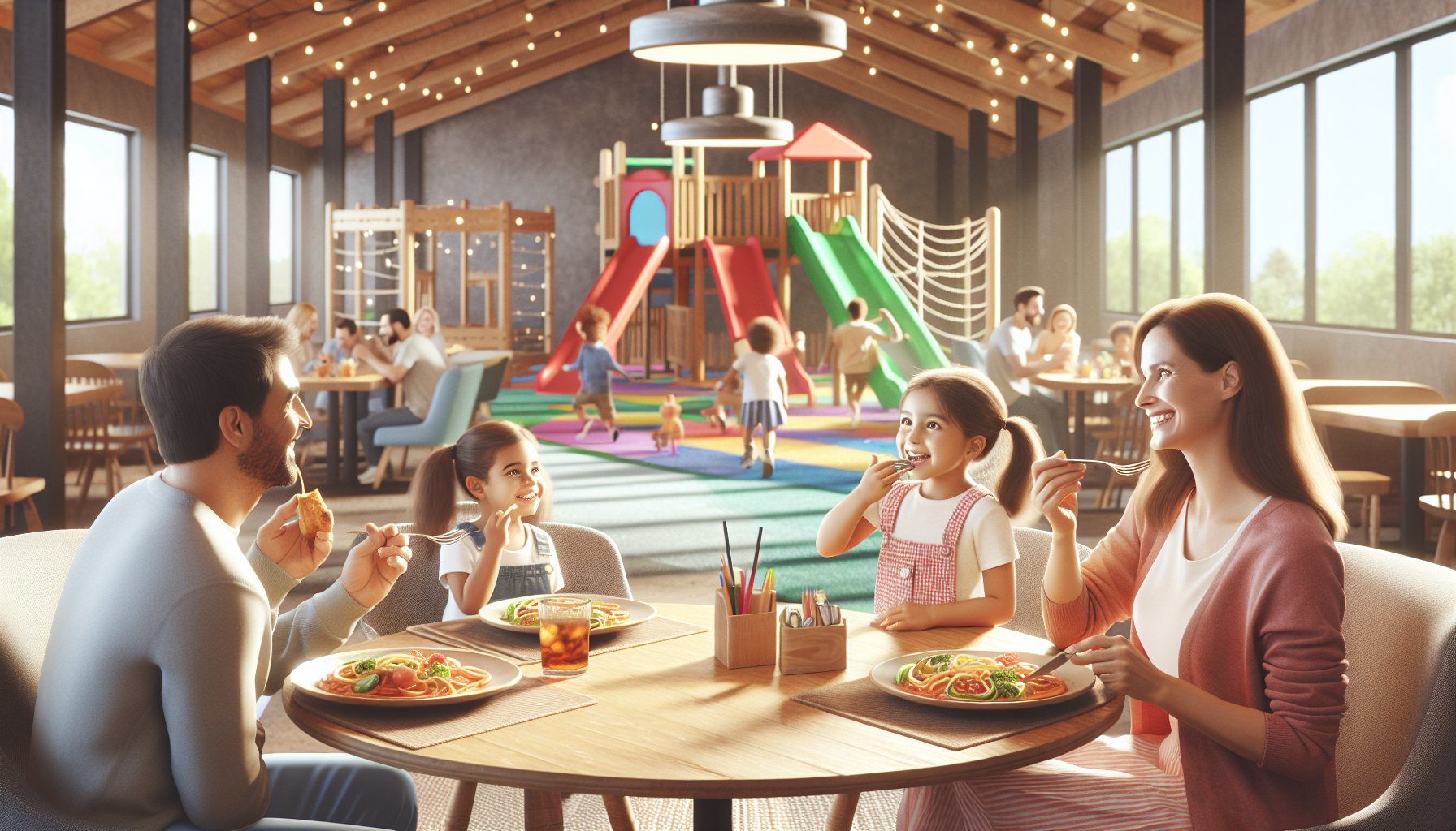 Where Can I Find A Restaurant With A Playground?