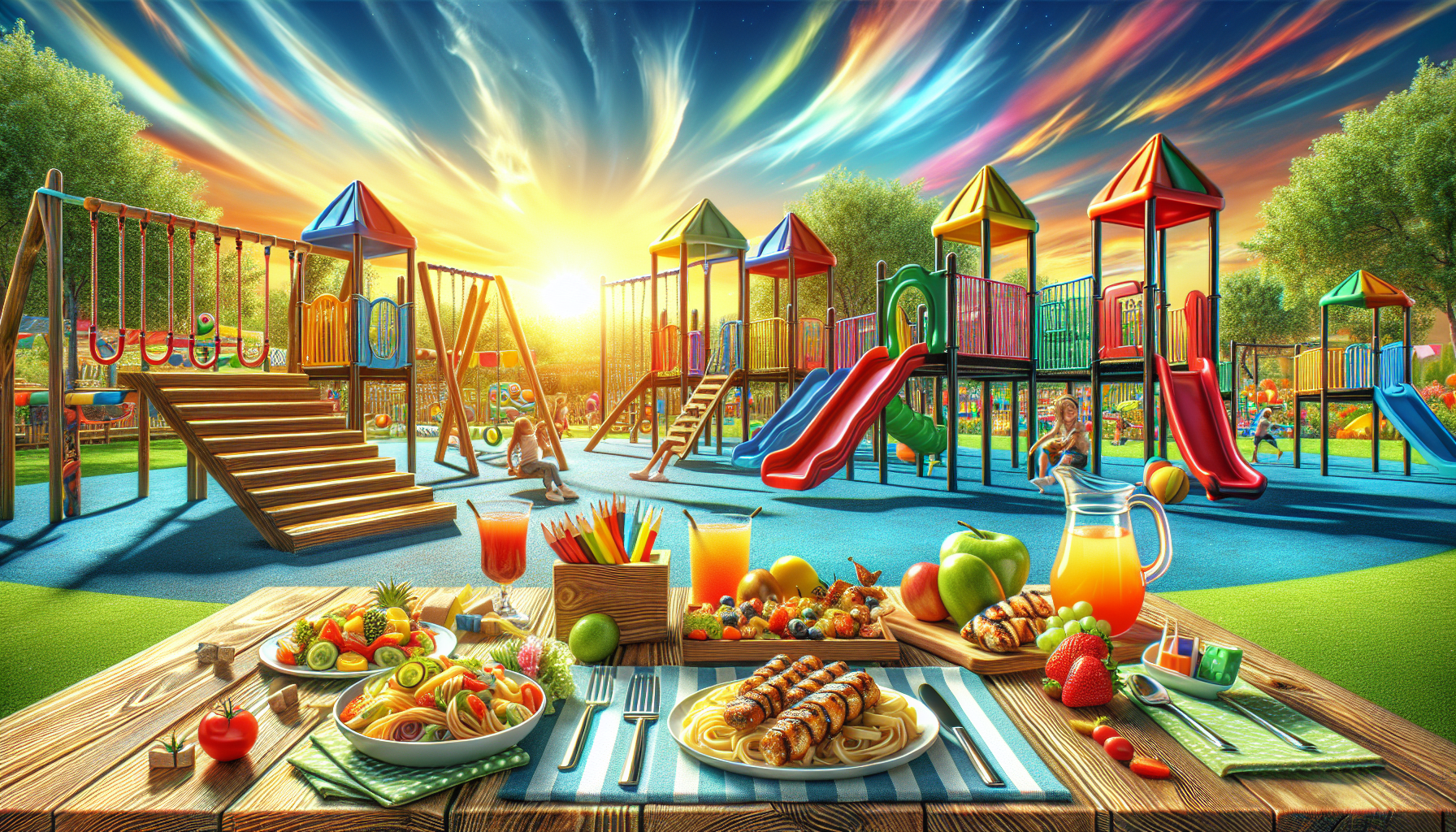 Which Restaurants Have A Playground?