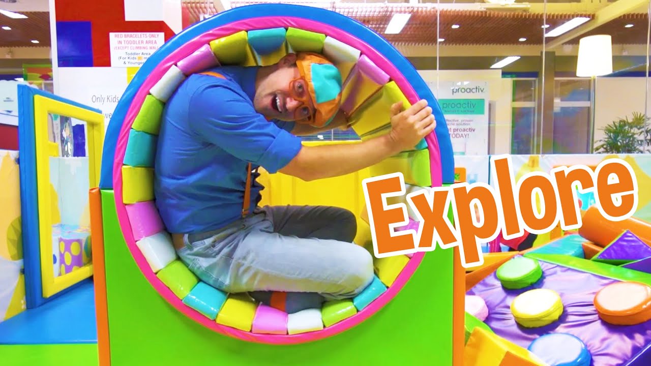 Blippi Visits a Funtastic Indoor Playground | Blippi - Kids Playground | Educational Videos for Kids