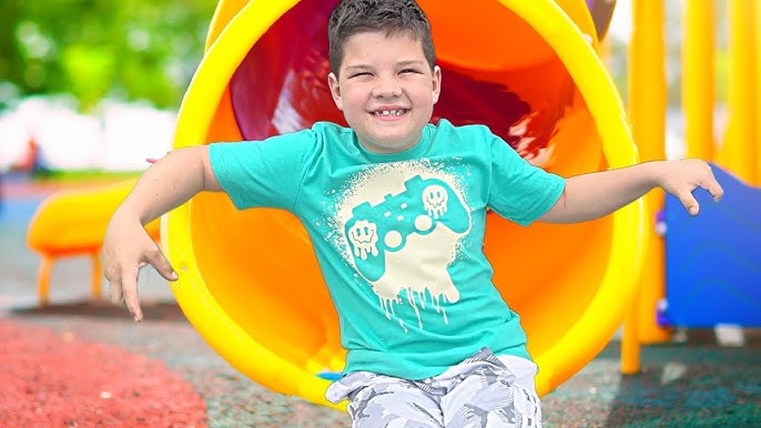 BEST OUTDOOR PLAYGROUND FOR KIDS! Caleb  Mommy Pretend Play at the BEST Park EVER!
