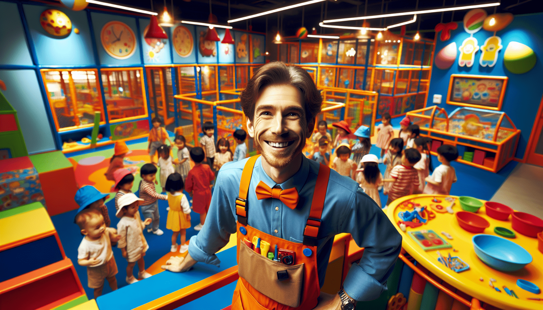 BLIPPI - Visits Indoor Play Place (LOL Kids Club) - Learn | ABC 123 Moonbug Kids | Fun | Learning