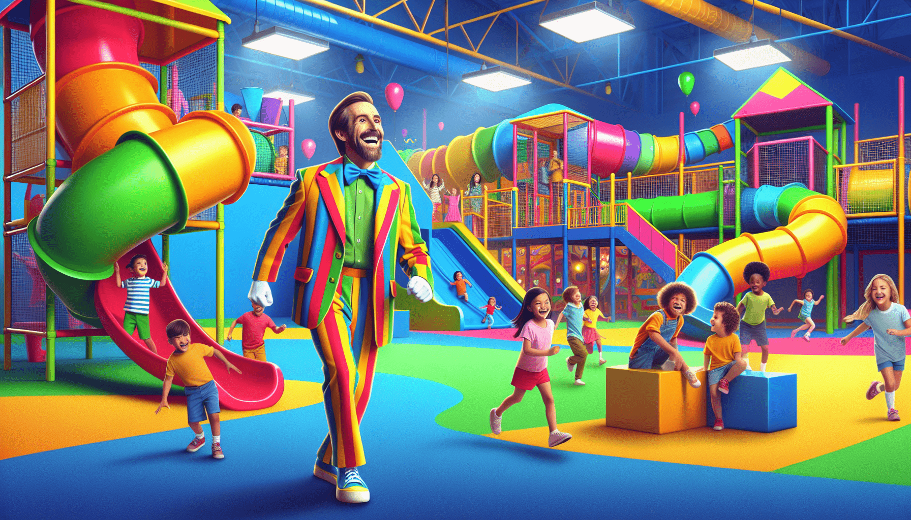 Blippi Visits an Indoor Playground (Kids Time in Las Vegas) | Blippi Full Episodes | Blippi Toys