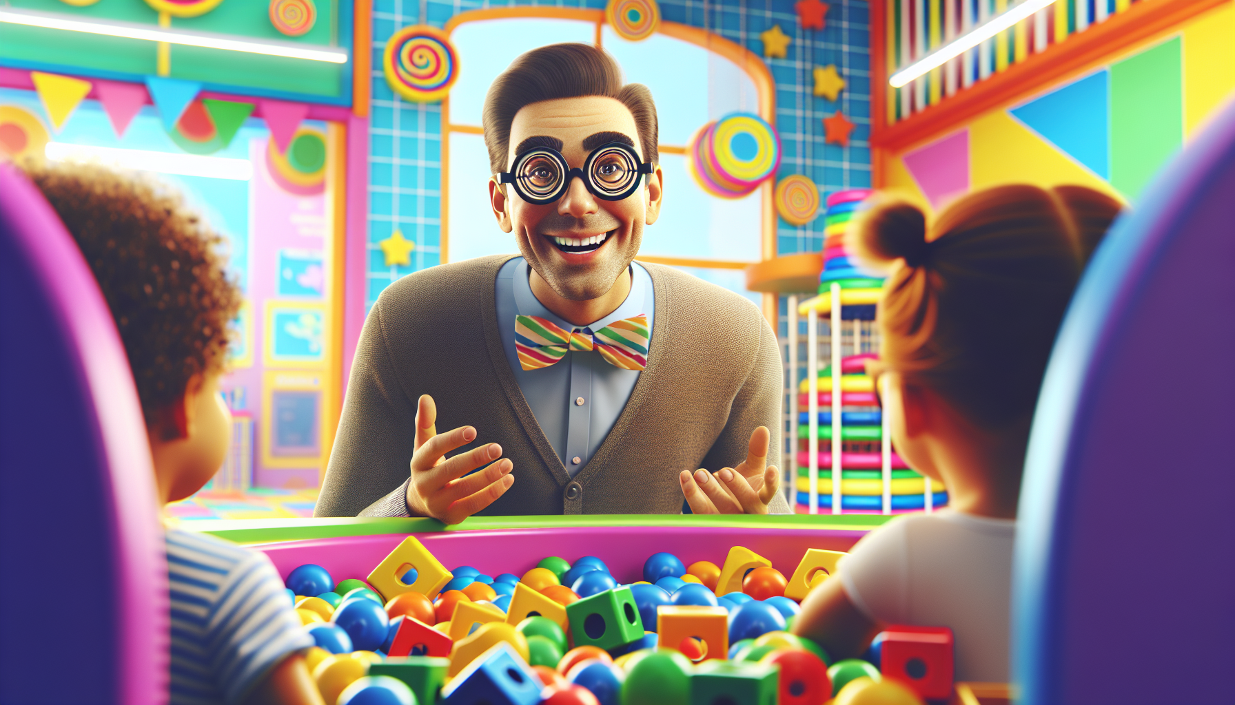 Blippi at the Indoor Playground to Learn Colors | Educational Videos for Toddlers