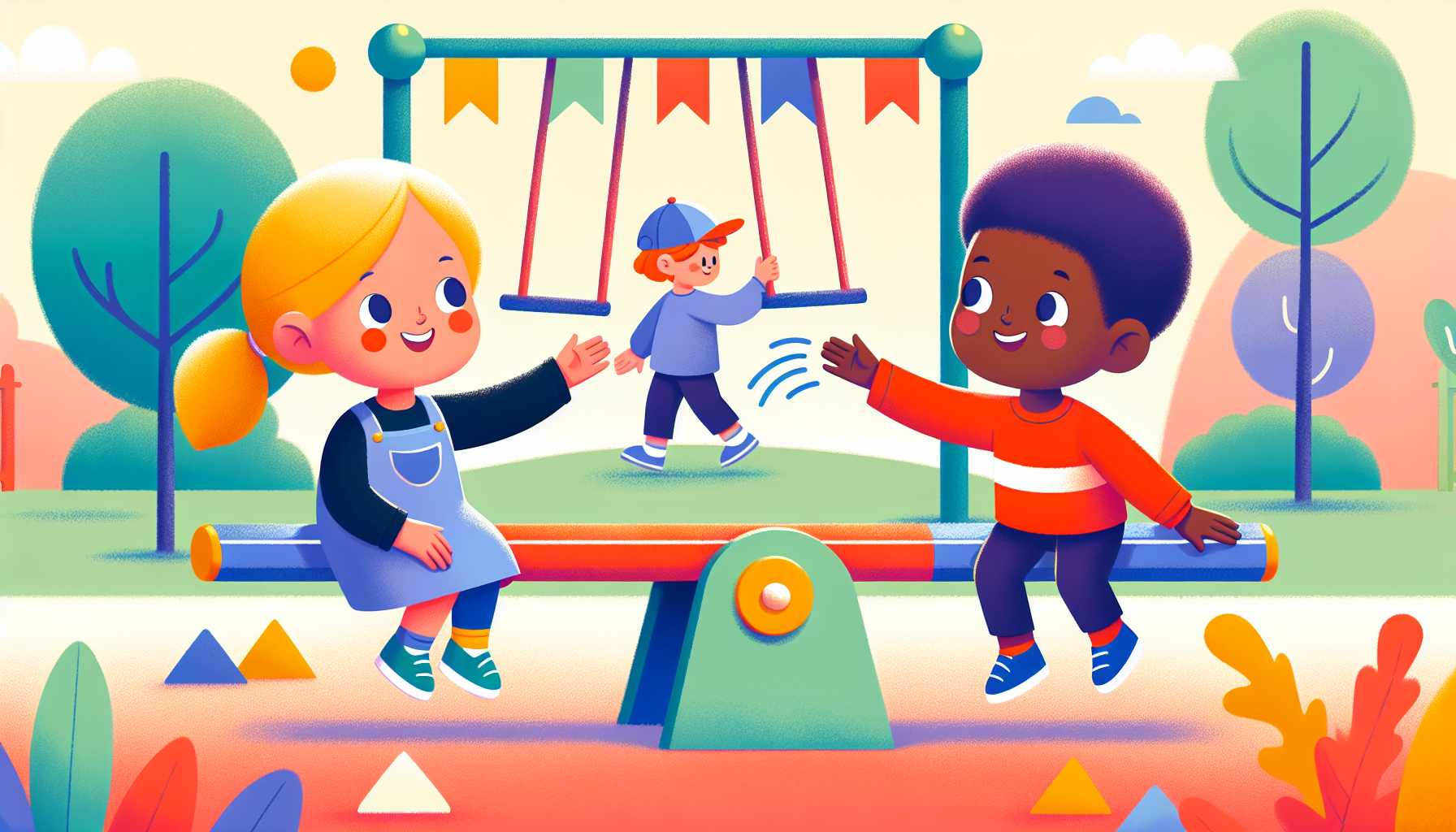 Sharing At The Playground | Good Habits Song | Little Angel And Friends Kid Songs