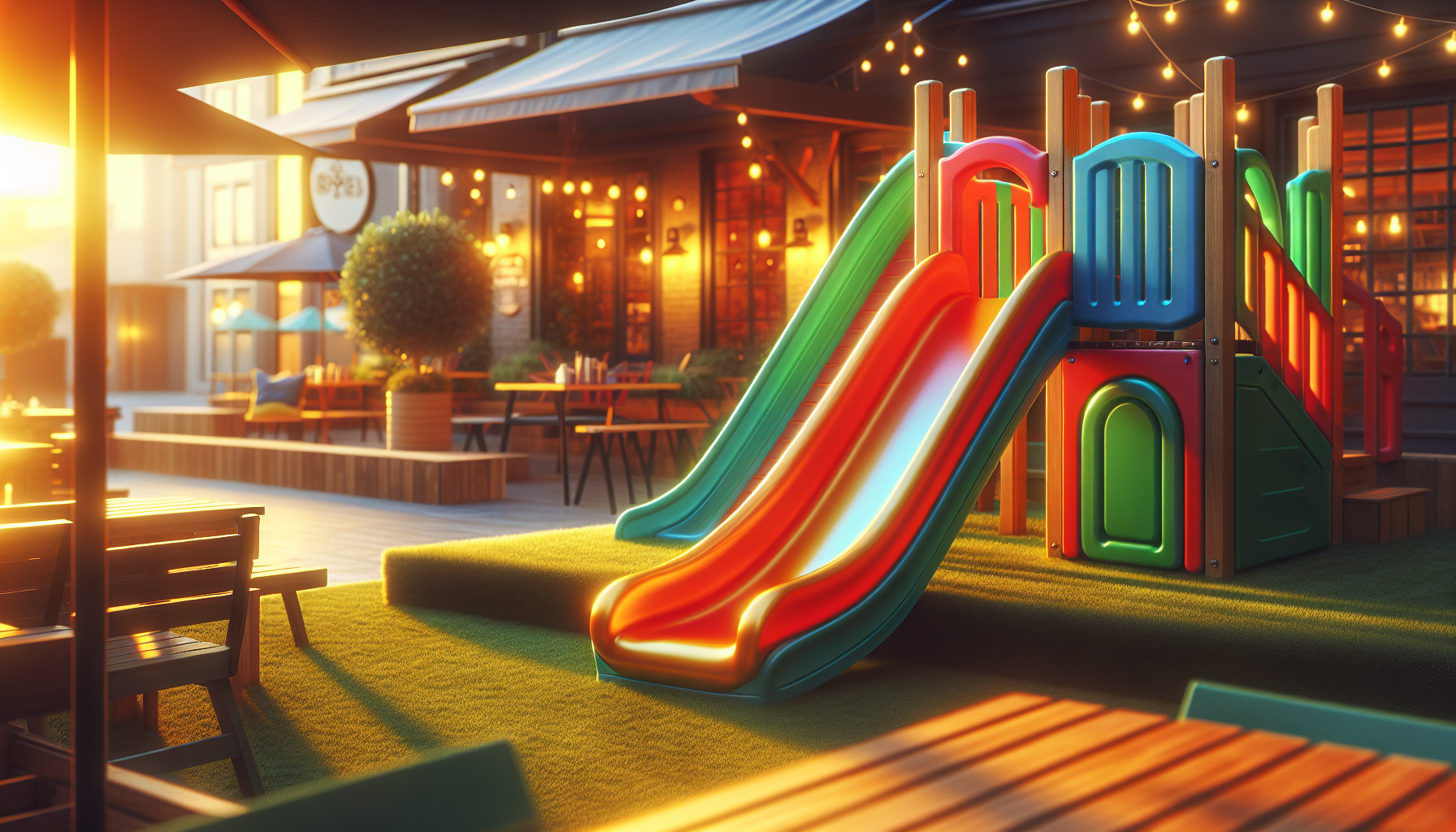 Where Can I Find A Restaurant With A Playground?