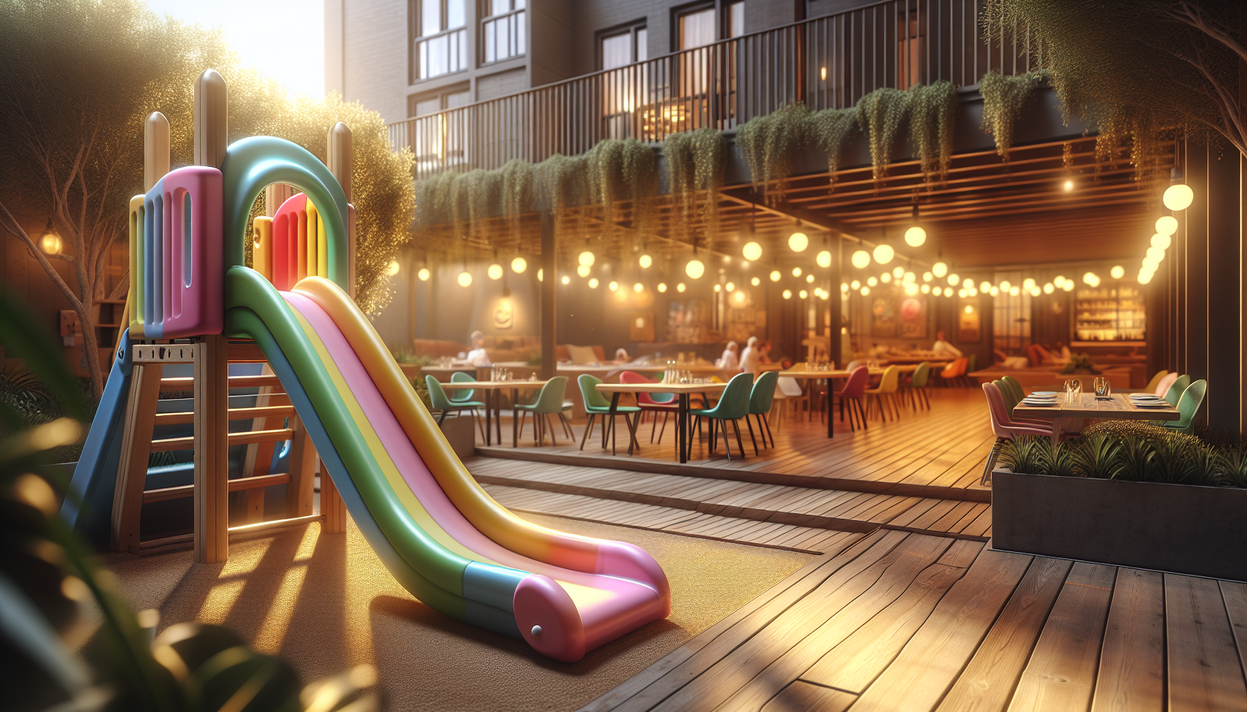 Which Restaurants Have A Playground?