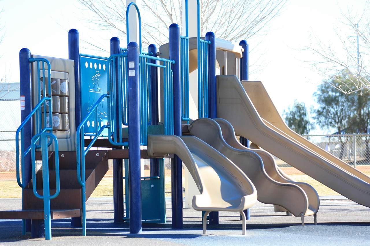 Do Playgrounds Usually Have A Sliding Board?
