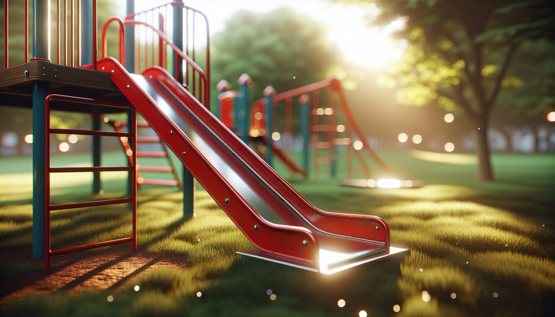 Do Playgrounds Usually Have A Sliding Board?