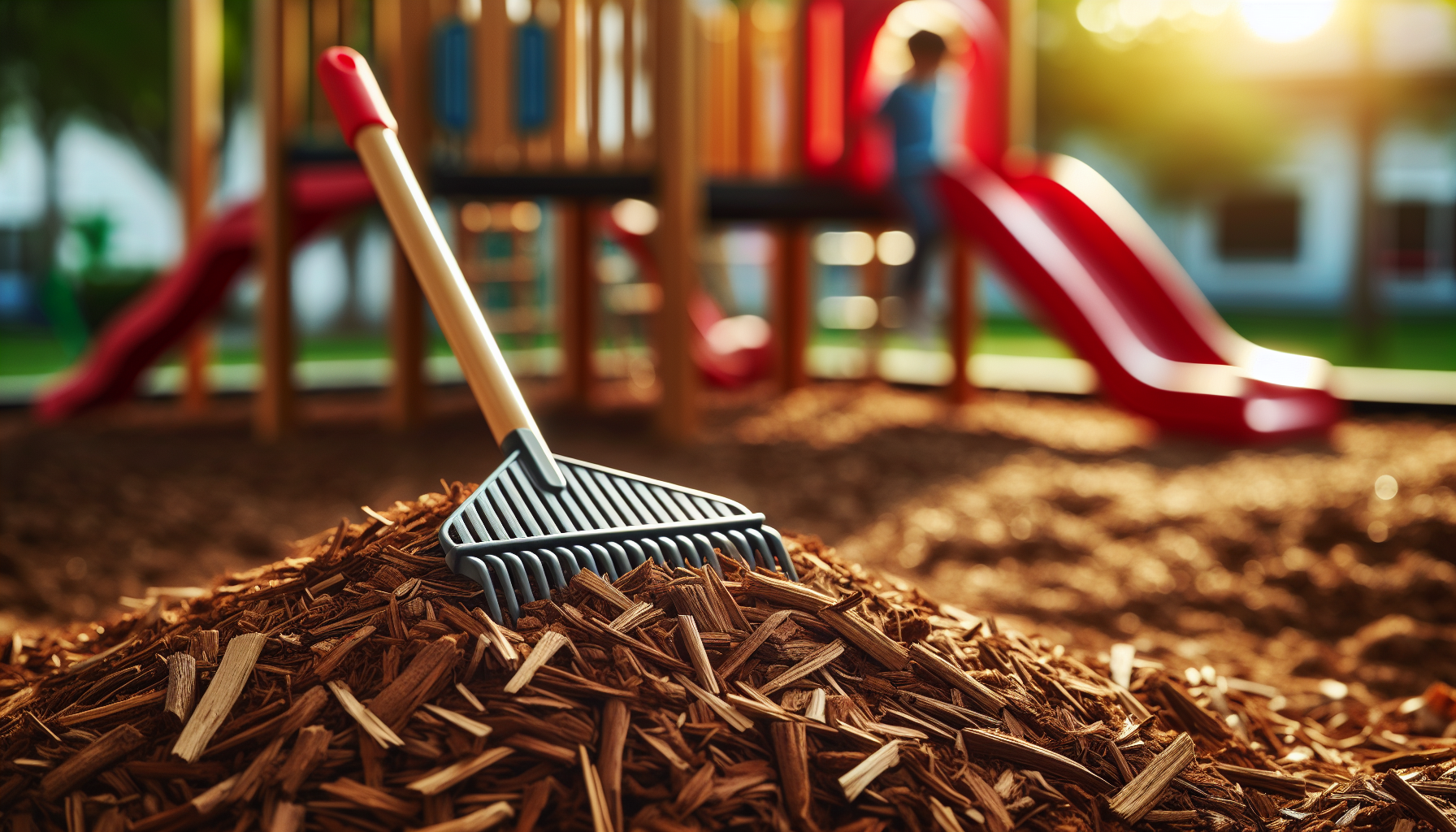 How Should I Mulch A Playground?