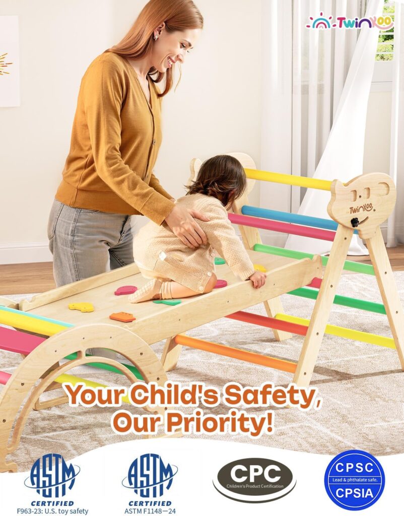 8 in 1 Pikler Triangle Set, Foldable Toddler Baby Climbing Toys, Solid Wooden Montessori Climbing Set, Baby Climber Indoor Playground Jungle Gym for Toddlers Montessori Toys 8 in 1 Pikler Triangle Set, Foldable Toddler Baby Climbing Toys, Solid Wooden Montessori Climbing Set, Baby Climber Indoor Playground Jungle Gym for Toddlers Montessori Toys