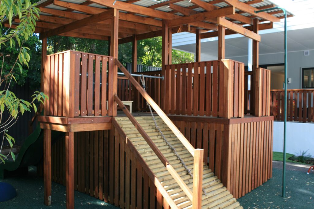 Are There Metal Slides At The Playground?